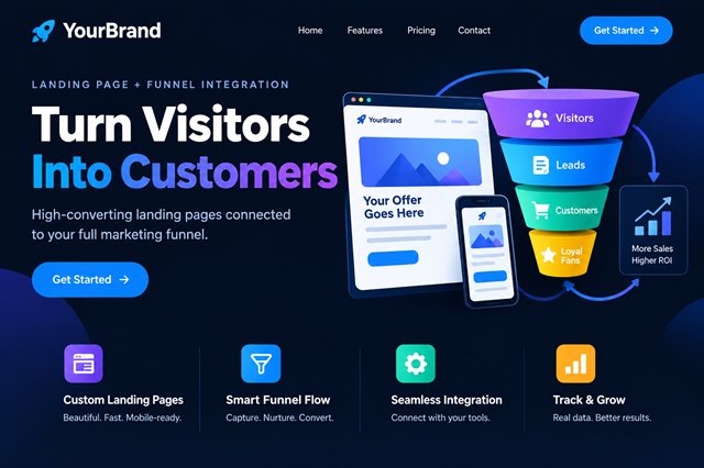 Landing Page (Funnel Integration) — Websites