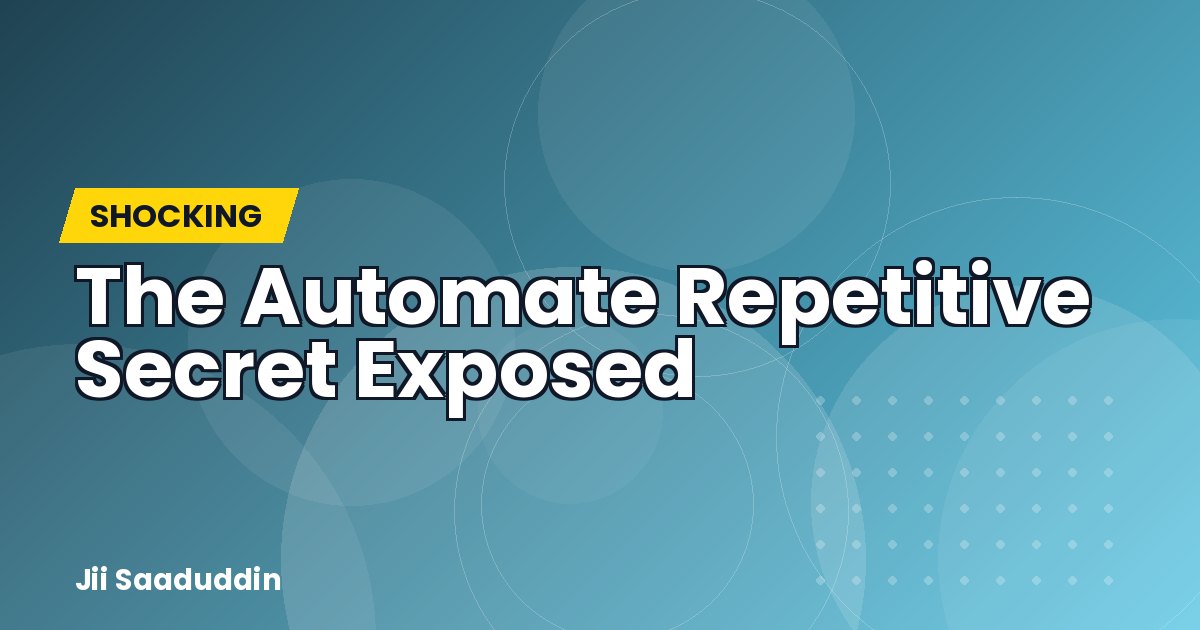 How to Automate Repetitive Tasks in Your Small Business: A Smart Step-by-Step Guide (2026)