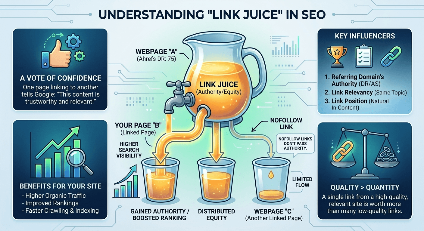 What in the World is "Link Juice" and Why Does Your Website Need It?