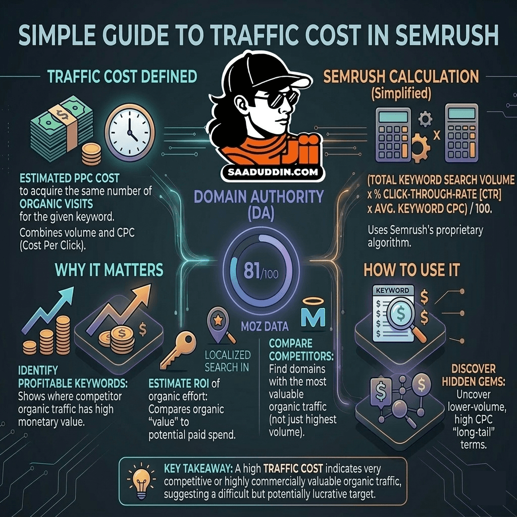 Simple Guide to Traffic Cost in Semrush (1)