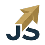 Official logo of Jii Saaduddin deep navy gold primary