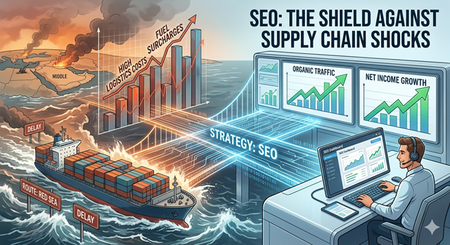 Supply Chain SEO Strategy - How SEO Can Be Your Shield Against Global Crisis in Middle East