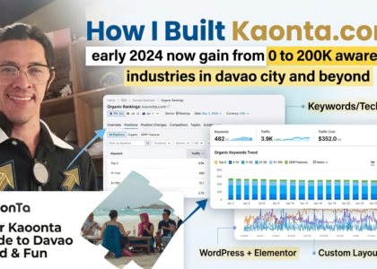 how i built kaoonta.com website