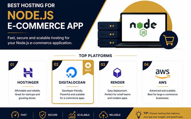 Best Hosting for Node.js E-commerce App